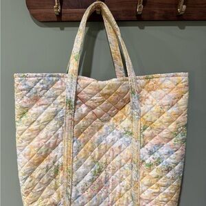 Floral Quilted CuddleDown Bag
